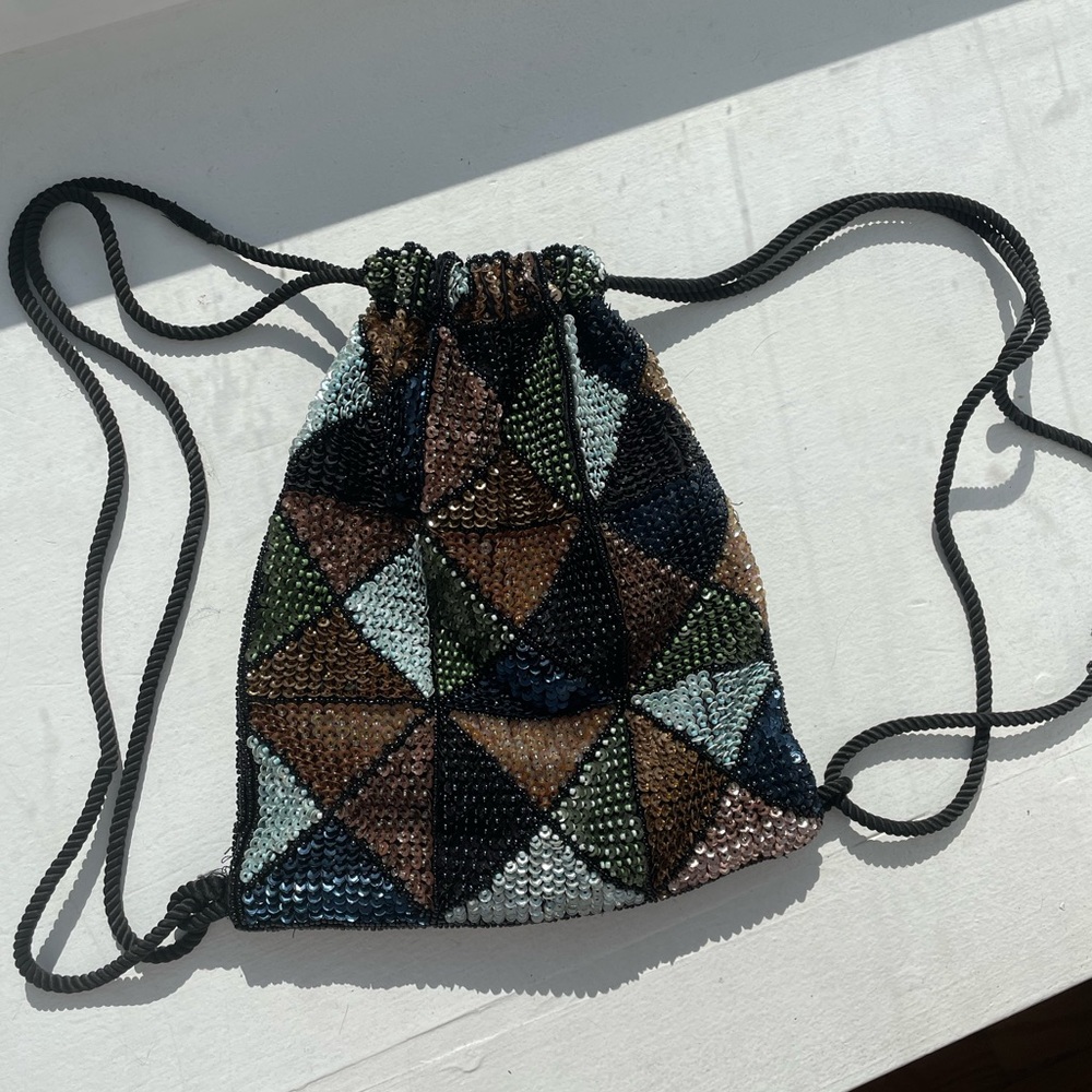 Urban outfitters sequin backpack